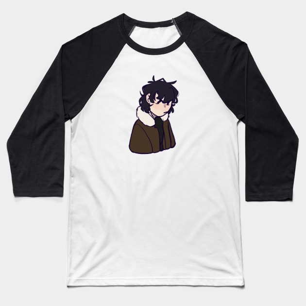 Smol Angry Boi Nico Baseball T-Shirt by pjoanimation